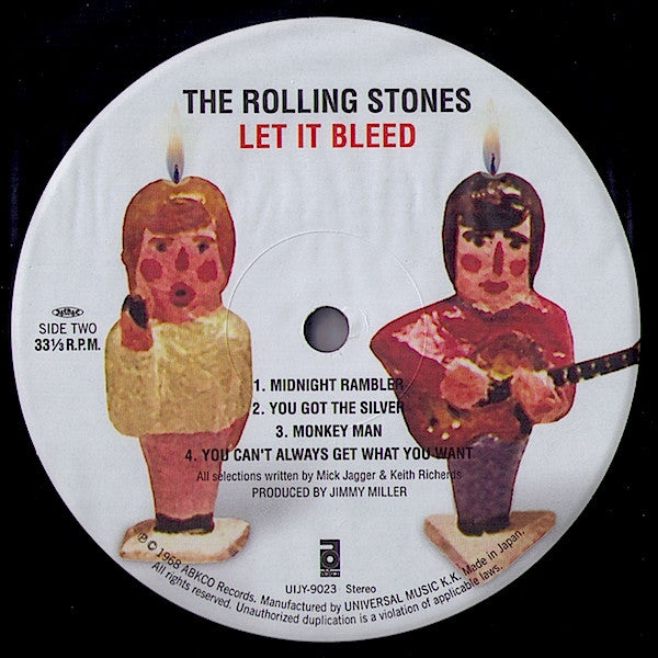 The Rolling Stones - Let It Bleed (LP, Album, RE, 200)