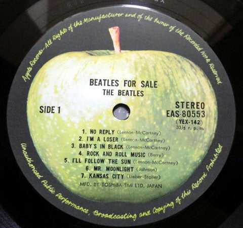 The Beatles - Beatles For Sale (LP, Album, RE, Gat)