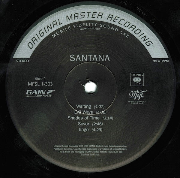 Santana - Santana (LP, Album, Ltd, Num, RE, RM)