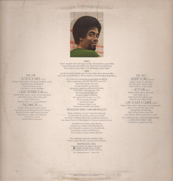 Stanley Clarke - School Days (LP, Album, MO )
