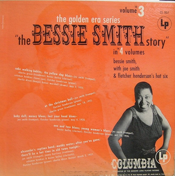 Bessie Smith - The Bessie Smith Story - Vol.3(LP, Comp, Mono, RE)