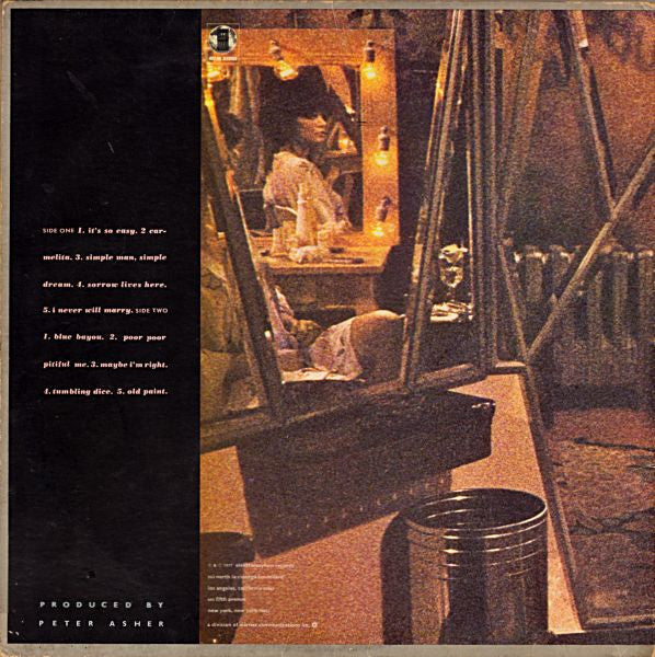 Linda Ronstadt - Simple Dreams (LP, Album, SP )
