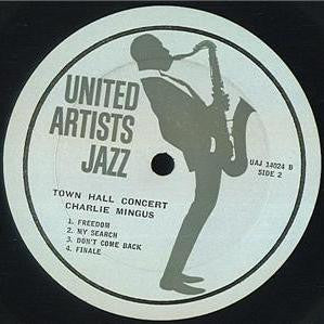 Charlie Mingus* - Town Hall Concert (LP, Album, Mono)