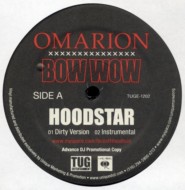 Omarion / Bow Wow - Hoodstar (12"", Promo)