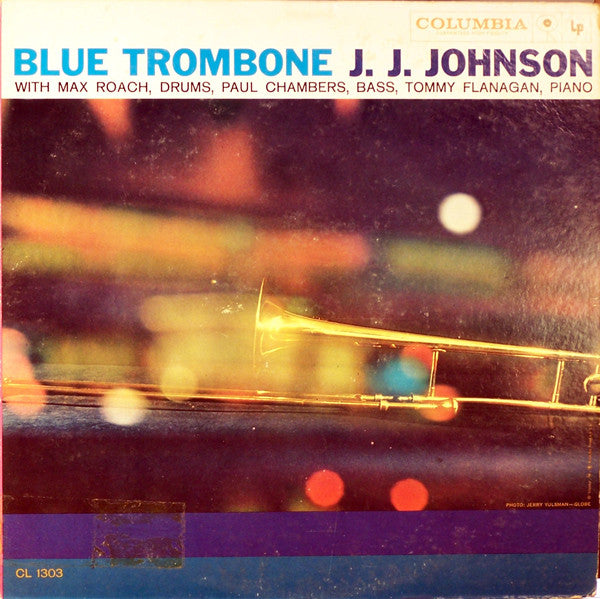 J.J. Johnson - Blue Trombone (LP, Album, Mono, Promo)