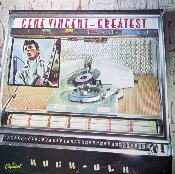 Gene Vincent - Gene Vincent Greatest (LP, Comp, Mono)