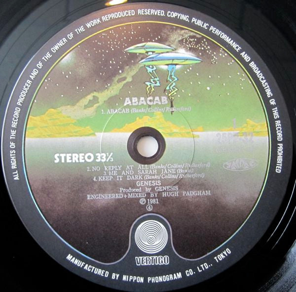 Genesis - Abacab (LP, Album, YRG)