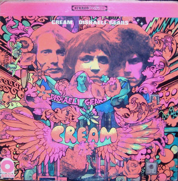Cream (2) - Disraeli Gears (LP, Album, MO)