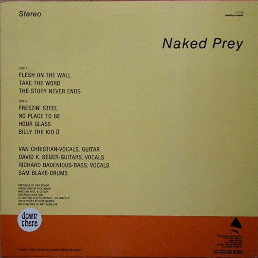 Naked Prey - Naked Prey (LP, Album)