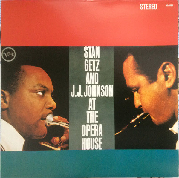 Stan Getz And J.J. Johnson - At The Opera House (LP, Album, RE)