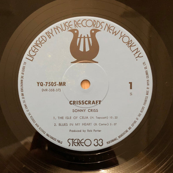 Sonny Criss - Crisscraft (LP, Album)