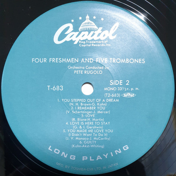The Four Freshmen - Four Freshmen And 5 Trombones(LP, Album, Mono, RE)