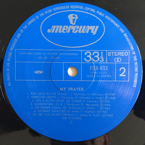 The Platters - My Prayer (LP, Comp)