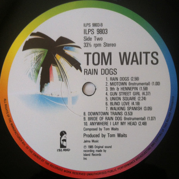 Tom Waits - Rain Dogs (LP, Album)