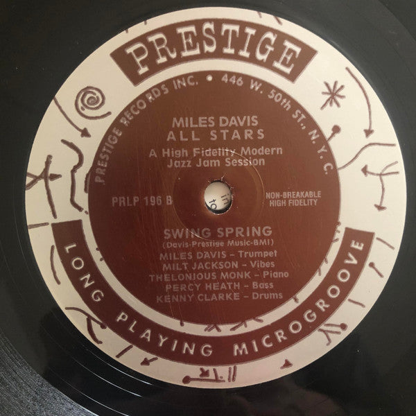 Miles Davis All Stars - Vol. 1 (10"", RE)