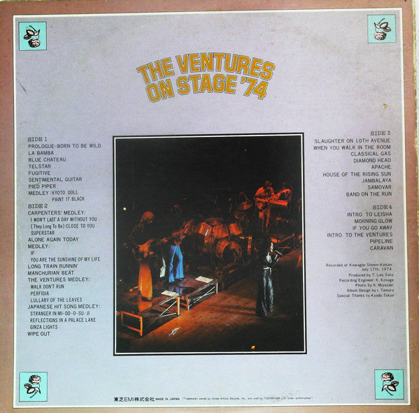 The Ventures - The Ventures On Stage '74 (2xLP)