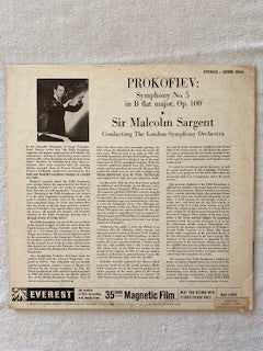 Sergei Prokofiev - Symphony No. 5 In B Flat Major, Op. 100(LP)