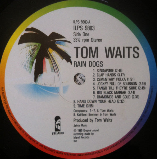 Tom Waits - Rain Dogs (LP, Album)