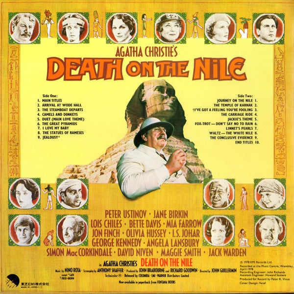 Nino Rota - Agatha Christie's Death On The Nile (Original Motion Pi...