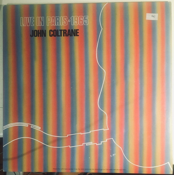 John Coltrane - Live In Paris - 1965 (2xLP, Album, Mono, Gat)