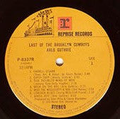 Arlo Guthrie - Last Of The Brooklyn Cowboys (LP, Album, Gat)