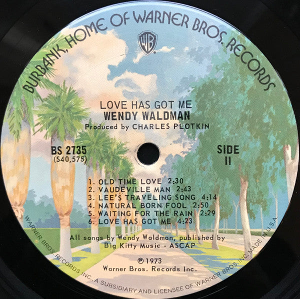 Wendy Waldman - Love Has Got Me (LP, Album, San)