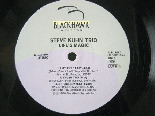Steve Kuhn Trio - Life's Magic (LP, Album, Promo)