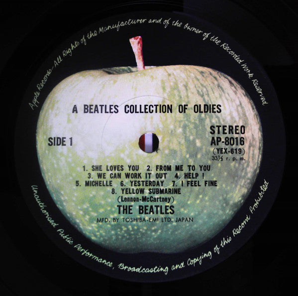 The Beatles - A Collection Of Beatles Oldies (LP, Comp, RE)