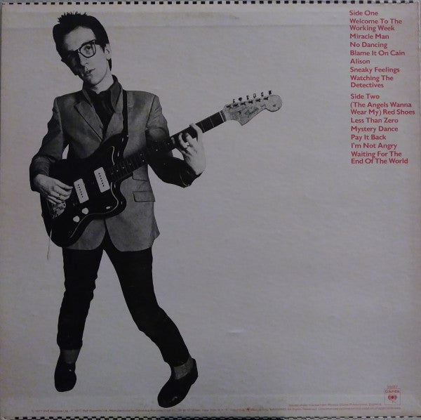 Elvis Costello - My Aim Is True (LP, Album, RP, Pit)