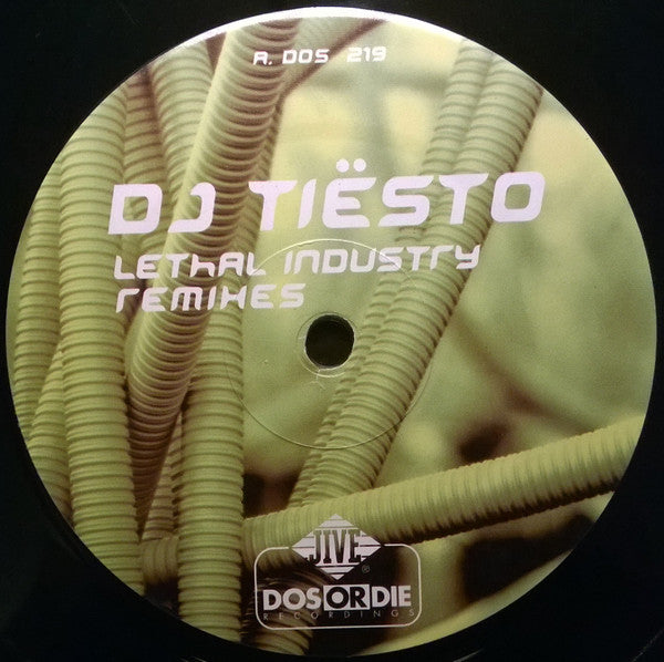 DJ Tiësto - Lethal Industry Remixes (12"")