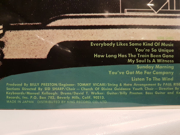 Billy Preston - Everybody Likes Some Kind Of Music (LP, Album, Promo)