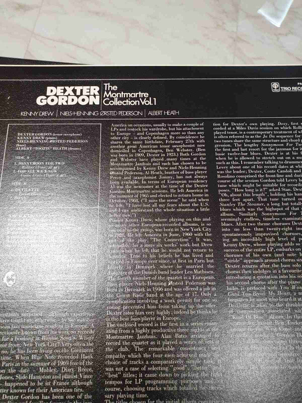 Dexter Gordon - The Montmartre Collection Vol. 1 (LP, Album)