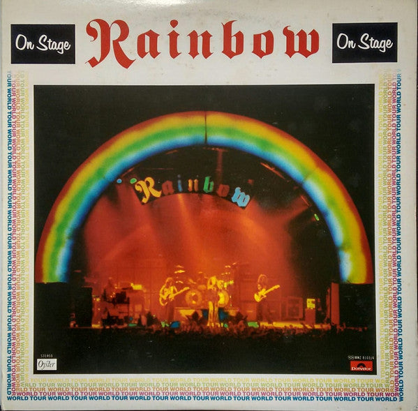 Rainbow - On Stage (2xLP, Album, Gat)