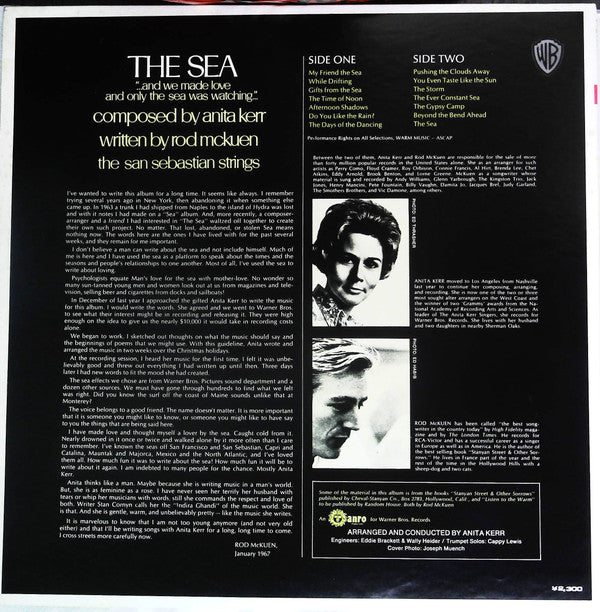 Anita Kerr - The Sea(LP, Album, RE)