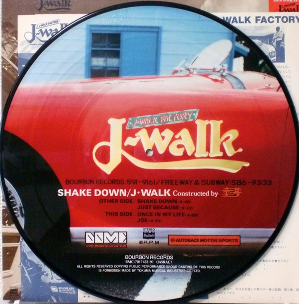 J-Walk (2) - Shake Down (LP, MiniAlbum, Pic)