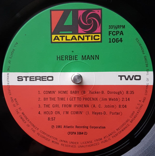 Herbie Mann - Herbie Mann (LP, Comp, Club)