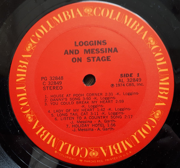 Loggins And Messina - On Stage (2xLP, Album, Ter)