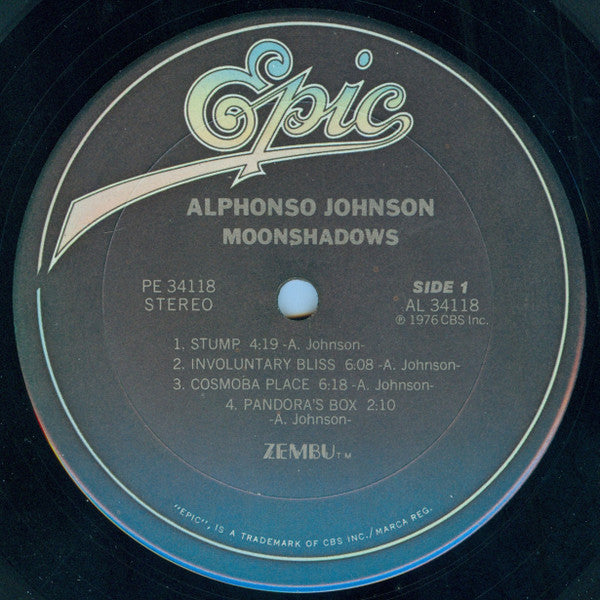 Alphonso Johnson - Moonshadows (LP, Album, RE)