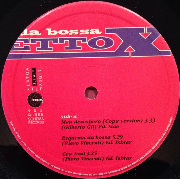 Quintetto X - Novo Esquema Da Bossa (2xLP, Album, Gat)
