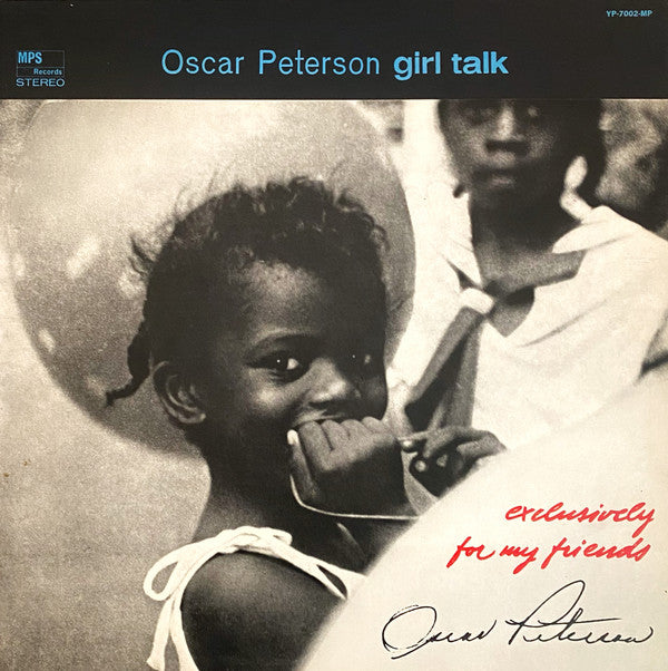 Oscar Peterson - Girl Talk (LP, Album, RE, Gat)