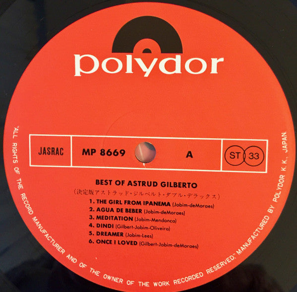 Astrud Gilberto - Best of (2xLP, Comp)
