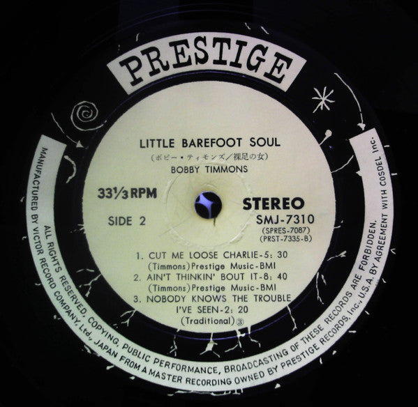 Bobby Timmons - Little Barefoot Soul (LP, Album)