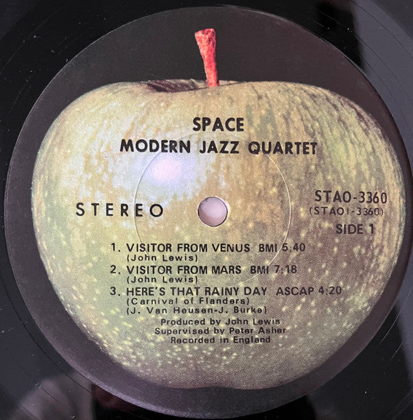 The Modern Jazz Quartet - Space (LP, Album, Scr)