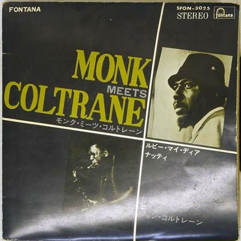 Thelonious Monk, John Coltrane - Monk Meets Coltrane (7"")