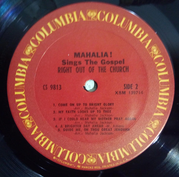 Mahalia!* - Sings The Gospel Right Out Of The Church (LP, Album)
