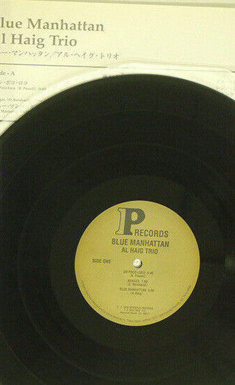 Al Haig Trio - Blue Manhattan (LP, Album, RE, 180)