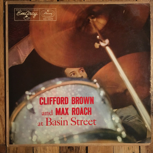 Clifford Brown And Max Roach - At Basin Street (LP, Album)