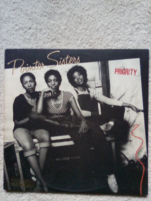 Pointer Sisters - Priority (LP, Album, Promo, PRC)