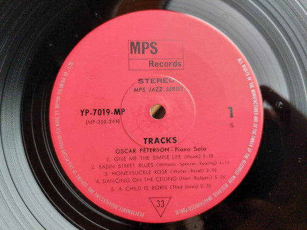 Oscar Peterson - Tracks (LP, Album)