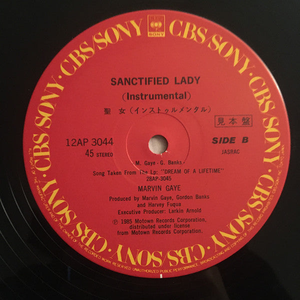 Marvin Gaye - Sanctified Lady (Special 12"" Single) (12"", Single)